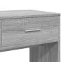 Sonoma gray dressing table with mirror 80x39x80 cm by vidaXL, Bedroom Dressers - Ref: Foro24-840707, Price: 86,26 €, Discount: %