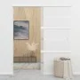 Sliding door with soft stop ESG glass and aluminum 90x205 cm by vidaXL, Doors - Ref: Foro24-288062, Price: 256,80 €, Discount: %