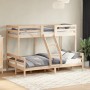 Litera de madera maciza de pino 80x200/120x200 cm de vidaXL, Camas y somieres - Ref: Foro24-3207161, Precio: 305,45 €, Descue...