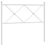 Kopfteil aus weißem Metall, 107 cm von vidaXL, Kopf- und Fußteile - Ref: Foro24-376581, Preis: 39,17 €, Rabatt: %