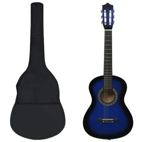 Set de guitarra clásica para principiantes 8 pzas azul 1/2 34" de vidaXL, Guitarras - Ref: Foro24-70125, Precio: 65,07 €, Des...