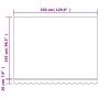 Tela de repuesto de toldo rayas de colores 3,5x2,5 m de vidaXL, Toldos - Ref: Foro24-367725, Precio: 49,53 €, Descuento: %