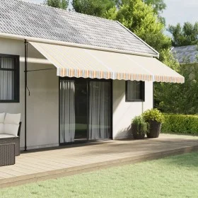 Tela de repuesto de toldo rayas de colores 5x3,5 m de vidaXL, Toldos - Ref: Foro24-367731, Precio: 76,33 €, Descuento: %