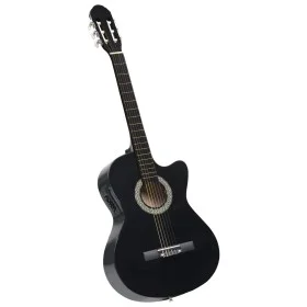 Guitarra clásica occidental con ecualizador y 6 cuerdas negro de vidaXL, Guitarras - Ref: Foro24-70138, Precio: 90,65 €, Desc...