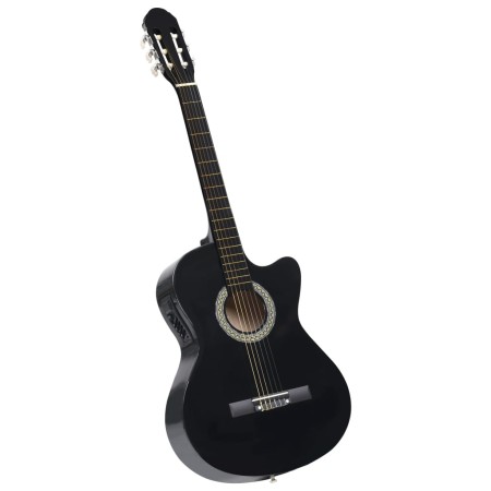 Guitarra clásica occidental con ecualizador y 6 cuerdas negro de vidaXL, Guitarras - Ref: Foro24-70138, Precio: 92,44 €, Desc...