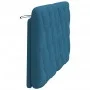 Blaues, samtgepolstertes Kopfteil 120 cm von vidaXL, Kopf- und Fußteile - Ref: Foro24-374724, Preis: 62,05 €, Rabatt: %