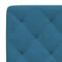 Blaues, samtgepolstertes Kopfteil 120 cm von vidaXL, Kopf- und Fußteile - Ref: Foro24-374724, Preis: 62,05 €, Rabatt: %
