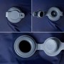 Colchón de camping inflable con almohada 1 persona azul marino de vidaXL, Colchones de aire - Ref: Foro24-4007112, Precio: 34...