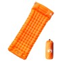 Colchón de camping autoinflable con almohada 1 persona naranja de vidaXL, Colchones de aire - Ref: Foro24-4007095, Precio: 48...