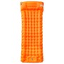 Colchón de camping autoinflable con almohada 1 persona naranja de vidaXL, Colchones de aire - Ref: Foro24-4007095, Precio: 48...