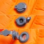 Colchón de camping autoinflable con almohada 1 persona naranja de vidaXL, Colchones de aire - Ref: Foro24-4007095, Precio: 48...