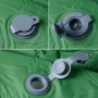 Colchón de camping autoinflable con almohada 1 persona verde de vidaXL, Colchones de aire - Ref: Foro24-4007106, Precio: 41,6...
