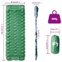 Colchón de camping autoinflable con almohada 1 persona verde de vidaXL, Colchones de aire - Ref: Foro24-4007106, Precio: 41,6...
