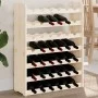 Flaschenregal aus massivem Kiefernholz, 67,5 x 25 x 87 cm von vidaXL, Weinregale - Ref: Foro24-4007559, Preis: 49,83 €, Rabat...