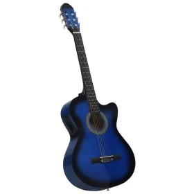 Guitarra clásica occidental con ecualizador y 6 cuerdas azul de vidaXL, Guitarras - Ref: Foro24-70140, Precio: 86,95 €, Descu...
