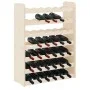 Botellero madera maciza de pino 67,5x25x87 cm de vidaXL, Botelleros - Ref: Foro24-4007559, Precio: 49,83 €, Descuento: %