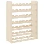 Flaschenregal aus massivem Kiefernholz, 67,5 x 25 x 87 cm von vidaXL, Weinregale - Ref: Foro24-4007559, Preis: 49,83 €, Rabat...