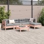 Set de sofás jardín 6 pzas con cojines madera abeto Douglas de vidaXL, Conjuntos de jardín - Ref: Foro24-3299406, Precio: 460...