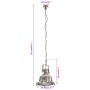 Lámpara colgante de aluminio 29x29x153 cm de vidaXL, Lámparas - Ref: Foro24-357837, Precio: 133,69 €, Descuento: %