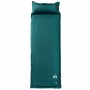 Colchón de camping autoinflable con almohada 1 persona verde de vidaXL, Colchones de aire - Ref: Foro24-4007131, Precio: 50,9...