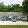 Juego de sofás de jardín 10 pzas madera de pino impregnada de vidaXL, Conjuntos de jardín - Ref: Foro24-3250663, Precio: 627,...