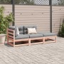 Set de sofás jardín 3 pzas con cojines madera abeto Douglas de vidaXL, Conjuntos de jardín - Ref: Foro24-3295833, Precio: 264...