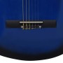 Set de guitarra clásica niños principiantes 8 pzas azul 3/4 36" de vidaXL, Guitarras - Ref: Foro24-70117, Precio: 69,72 €, De...