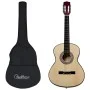 Set de guitarra clásica para principiantes 12 piezas 4/4 39" de vidaXL, Guitarras - Ref: Foro24-70107, Precio: 96,68 €, Descu...