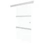 Schiebetür mit ESG-Glas und silbernem Aluminium 102,5x205 cm von vidaXL, Türen - Ref: Foro24-288060, Preis: 280,61 €, Rabatt: %