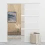 Schiebetür mit ESG-Glas und silbernem Aluminium 102,5x205 cm von vidaXL, Türen - Ref: Foro24-288060, Preis: 280,61 €, Rabatt: %