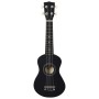 Set de ukelele soprano con funda para niños negro 21" de vidaXL, Instrumentos de cuerda - Ref: Foro24-70147, Precio: 27,47 €,...