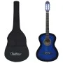 Set de guitarra clásica para principiante 12 pzas 4/4 39" de vidaXL, Guitarras - Ref: Foro24-70109, Precio: 85,92 €, Descuent...