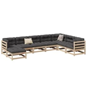 Garden sofa set 8 pieces solid pine wood by vidaXL, Garden sets - Ref: Foro24-3299574, Price: 421,58 €, Discount: %
