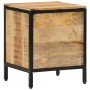 Mesita de noche madera maciza de mango 40x35x50 cm de vidaXL, Mesitas de noche - Ref: Foro24-358912, Precio: 105,77 €, Descue...