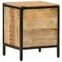 Mesita de noche madera maciza de mango 40x35x50 cm de vidaXL, Mesitas de noche - Ref: Foro24-358912, Precio: 103,71 €, Descue...