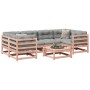 Set de sofás jardín 7 pzas con cojines madera abeto Douglas de vidaXL, Conjuntos de jardín - Ref: Foro24-3299314, Precio: 679...