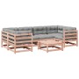 Set de sofás jardín 7 pzas con cojines madera abeto Douglas de vidaXL, Conjuntos de jardín - Ref: Foro24-3299314, Precio: 679...