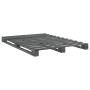 Estructura de cama con cabecero madera pino gris 160x200 cm de vidaXL, Camas y somieres - Ref: Foro24-3281565, Precio: 232,67...