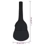 Funda para guitarra clásica 1/2 tela negro 94x35 cm de vidaXL, Fundas y estuches de guitarra - Ref: Foro24-70157, Precio: 12,...