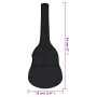 Funda para guitarra clásica 1/2 tela negro 94x35 cm de vidaXL, Fundas y estuches de guitarra - Ref: Foro24-70157, Precio: 11,...