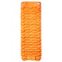 Colchón de camping autoinflable con almohada 1 persona naranja de vidaXL, Colchones de aire - Ref: Foro24-4007104, Precio: 39...
