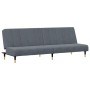 Juego de sofás 2 piezas terciopelo gris oscuro de vidaXL, Sofás - Ref: Foro24-3216296, Precio: 422,07 €, Descuento: %