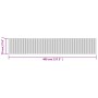 Alfombra rectangular bambú negro 70x400 cm de vidaXL, Alfombras - Ref: Foro24-376756, Precio: 32,91 €, Descuento: %