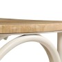 Sillas con respaldo cruzado 2 uds madera maciza de mango blanco de vidaXL, Sillas de comedor - Ref: Foro24-247315, Precio: 20...