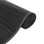 Alfombra rectangular bambú gris 60x400 cm de vidaXL, Alfombras - Ref: Foro24-376850, Precio: 31,68 €, Descuento: %