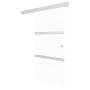 Puerta corredera vidrio ESG y aluminio plateado 76x205 cm de vidaXL, Puertas - Ref: Foro24-288058, Precio: 210,78 €, Descuent...