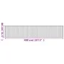 Alfombra rectangular bambú gris 80x400 cm de vidaXL, Alfombras - Ref: Foro24-376922, Precio: 37,58 €, Descuento: %