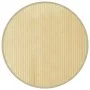 Alfombra redonda bambú color natural claro 80 cm de vidaXL, Alfombras - Ref: Foro24-376981, Precio: 21,32 €, Descuento: %