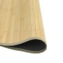 Alfombra redonda bambú color natural claro 80 cm de vidaXL, Alfombras - Ref: Foro24-376981, Precio: 21,86 €, Descuento: %