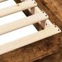 Estructura de cama madera de ingeniería roble ahumado 200x200cm de vidaXL, Camas y somieres - Ref: Foro24-3281165, Precio: 18...